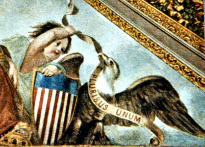 E Pluribus Unum - History of Motto Carried by Eagle on Great Seal